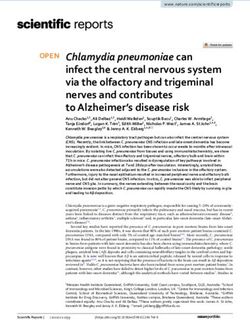 Chlamydia pneumoniae can infect the central nervous system via the olfactory and trigeminal nerves and contributes to Alzheimer's disease risk