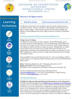 DIVISION OF INSTRUCTION INSTRUCTIONAL UPDATE - lausd