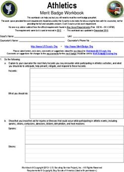 Athletics Merit Badge Workbook