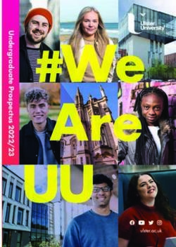 Ulster University - Undergraduate Prospectus 2022/23