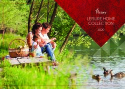 LEISURE HOME COLLECTION 2020 - Victory Leisure Homes