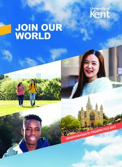 JOIN OUR WORLD - UNIVERSITY OF KENT - UNDERGRADUATE PROSPECTUS 2023