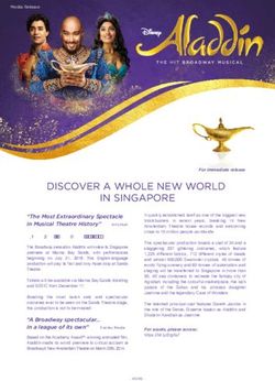 DISCOVER A WHOLE NEW WORLD IN SINGAPORE - Base Entertainment Asia