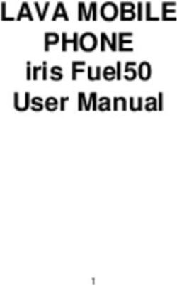 LAVA MOBILE PHONE iris Fuel50 User Manual