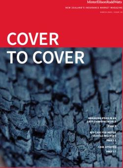 MANAGING RISKS IN AN EVER-CHANGING WORLD KEY CASE FOR MOTOR VEHICLE INSURERS CASE UPDATES - AWS