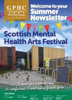 Scottish Mental Health Arts Festival - Garrion People's ...