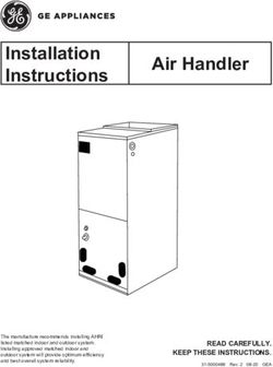 Installation Instructions - GE Appliances