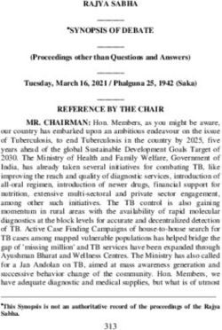 RAJYA SABHA SYNOPSIS OF DEBATE