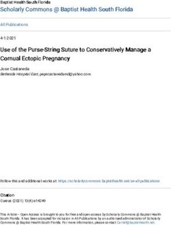 Scholarly Commons @ Baptist Health South Florida