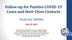 Follow-up for Positive COVID-19 Cases and their Close Contacts