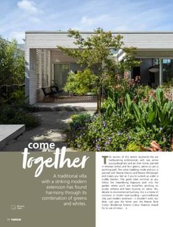 Together A traditional villa with a striking modern extension has found harmony through its combination of greens and whites - Resene
