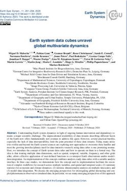 Earth system data cubes unravel global multivariate dynamics - Earth System Dynamics