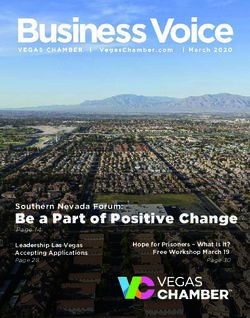 Be a Part of Positive Change - Southern Nevada Forum: Hope for Prisoners - What Is It? Free Workshop March 19 - Vegas Chamber