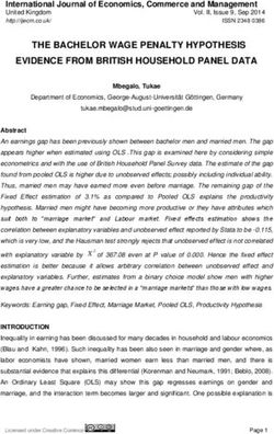THE BACHELOR WAGE PENALTY HYPOTHESIS EVIDENCE FROM BRITISH HOUSEHOLD PANEL DATA