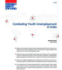 Combating Youth Unemployment in india - FES Bibliothek der ...