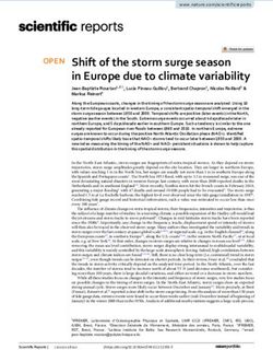 Shift of the storm surge season in Europe due to climate variability