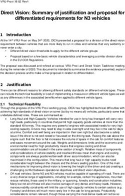 Direct Vision: Summary of justification and proposal for differentiated requirements for N3 vehicles - UNECE Wiki