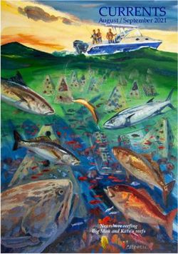 CURRENTS August / September 2021 - Nearshore reefing Big Man and Kate's reefs - CCA Texas