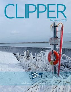 CLIPPERFebruary 2021 - The magazine of Queen City Yacht Club