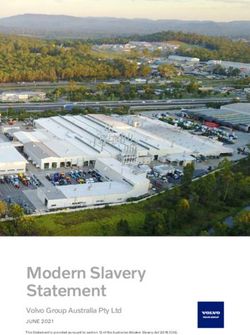 Modern Slavery Statement - Volvo Group Australia Pty Ltd JUNE 2021 - Modern Slavery Statements ...