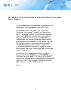 P&G and Ninja Van win 2020 Top Awards at the 4th IDC Digital Transformation Awards Singapore