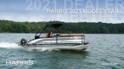 HARRIS 2021 MODEL YEAR - Dealer Meeting - September 22, 2020 - Harris Boats