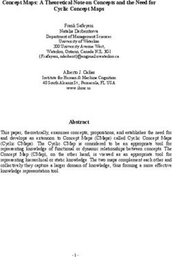 Concept Maps: A Theoretical Note on Concepts and the Need for Cyclic Concept Maps