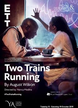 Two Trains Running By August Wilson - Directed by Nancy Medina - English Touring Theatre
