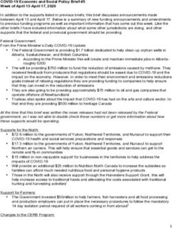 COVID-19 Economic and Social Policy Brief-#5 Week of April 13-April 17, 2020 - AUPE