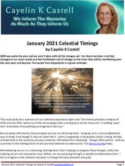 January 2021 Celestial Timings - by Cayelin K Castell - Cayelin Castell