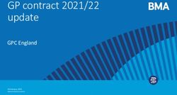 GP contract 2021/22 update - GPC England