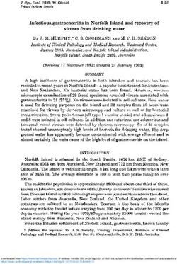 Infectious gastroenteritis in Norfolk Island and recovery of viruses from drinking water