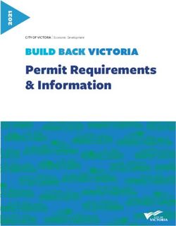 Permit Requirements & Information - build back victoria CITY OF VICTORIA | Economic Development