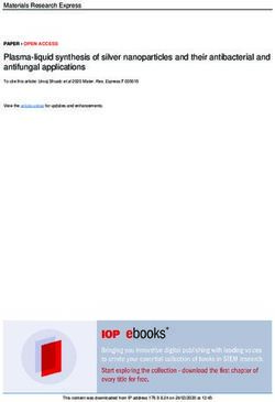 Plasma-liquid synthesis of silver nanoparticles and their antibacterial and antifungal applications - IOPscience