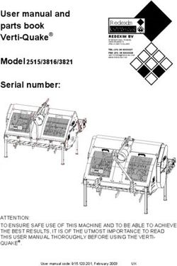 User manual and parts book Verti-Quake - Model 2515/3816/3821