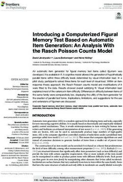 Introducing a Computerized Figural Memory Test Based on Automatic Item Generation: An Analysis With the Rasch Poisson Counts Model - KOPS