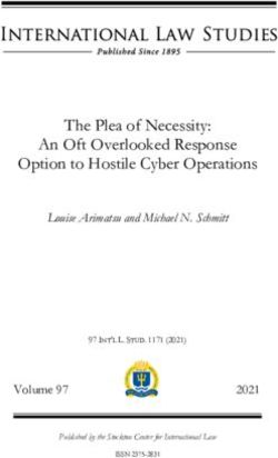 The Plea of Necessity: An Oft Overlooked Response Option to Hostile Cyber Operations - Louise Arimatsu and Michael N. Schmitt