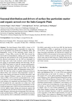 Seasonal distribution and drivers of surface fine particulate matter and organic aerosol over the Indo-Gangetic Plain
