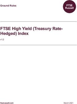 FTSE High Yield (Treasury Rate-Hedged) Index - v1.2 Ground Rules - FTSE Russell Research Portal