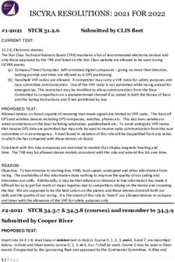 ISCYRA RESOLUTIONS: 2021 FOR 2022 - Star Class