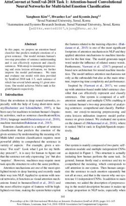 ATTNCONVNET AT SEMEVAL-2018 TASK 1: ATTENTION-BASED CONVOLUTIONAL NEURAL NETWORKS FOR MULTI-LABEL EMOTION CLASSIFICATION