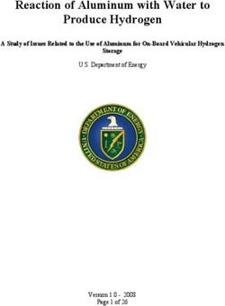 Reaction of Aluminum with Water to Produce Hydrogen - A Study of Issues Related to the Use of Aluminum for On-Board Vehicular Hydrogen Storage