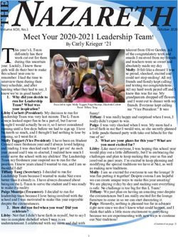 Meet Your 2020-2021 Leadership Team! - By Carly Krieger '21