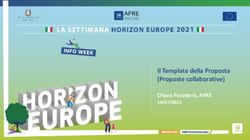 Il Template della Proposta (Proposte collaborative) - Chiara Pocaterra, APRE 14/07/2021