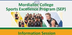 Mordialloc College Sports Excellence Program (SEP) - Information Session