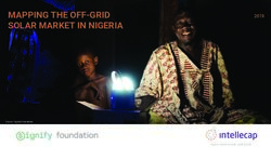 MAPPING THE OFF-GRID SOLAR MARKET IN NIGERIA 2019 - Signify