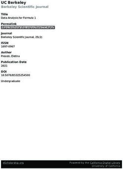 UC Berkeley Berkeley Scientific Journal