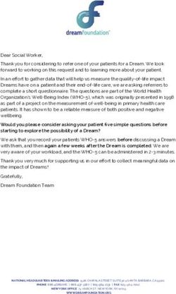 Dear Social Worker, Thank you for considering to refer one of your patients for a Dream. We look forward to working on this request and to ...