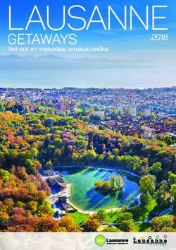 LAUSANNE 2018 GETAWAYS - SET OUT ON ENJOYABLE, UNUSUAL WALKS! - MYCITY