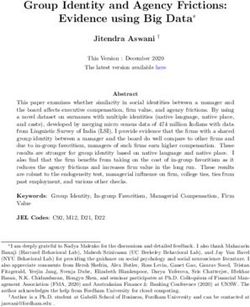 Group Identity and Agency Frictions: Evidence using Big Data - American Economic ...